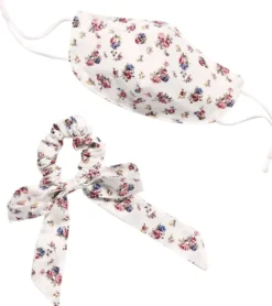 Free People Floral Mask and Scrunchie Set
