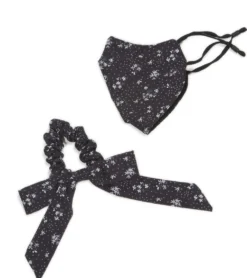 Free People Floral Mask and Scrunchie Set