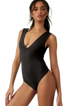 Free People Keep It Sleek Bodysuit