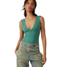 Free People Keep It Sleek Bodysuit