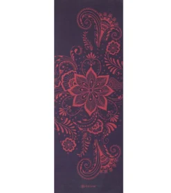 Gaiam Aubergine Swirl Premium Yoga Mat 68