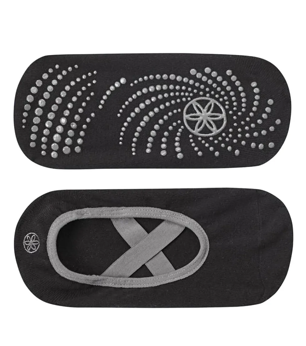 Gaiam Grippy Barre Yoga Socks O/S