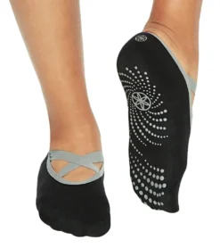 Gaiam Grippy Barre Yoga Socks O/S