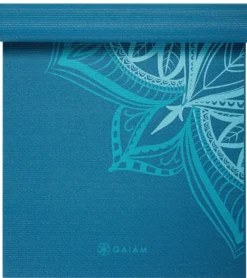 Gaiam Indigo Point Premium Yoga Mat 68" 6mm