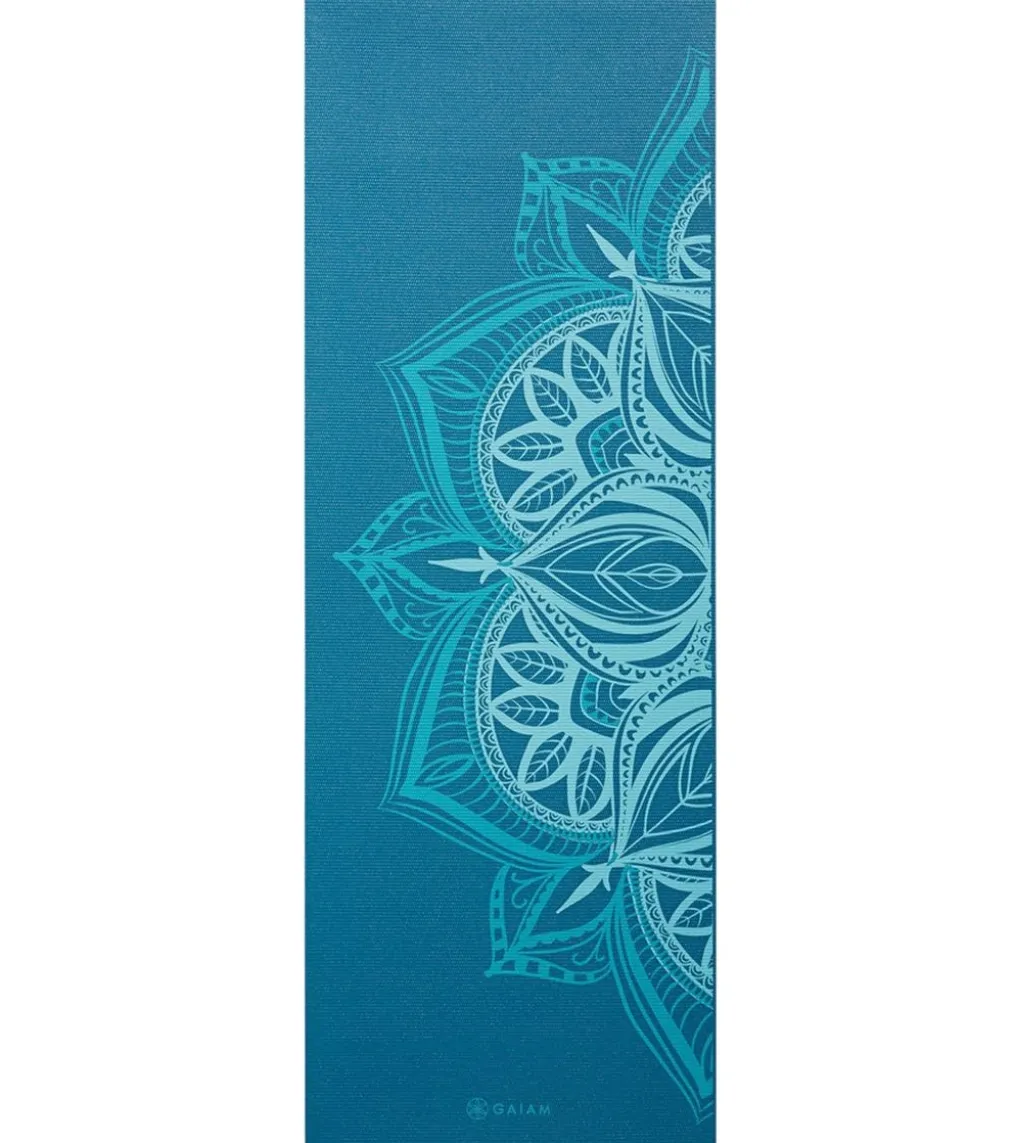 Gaiam Indigo Point Premium Yoga Mat 68" 6mm