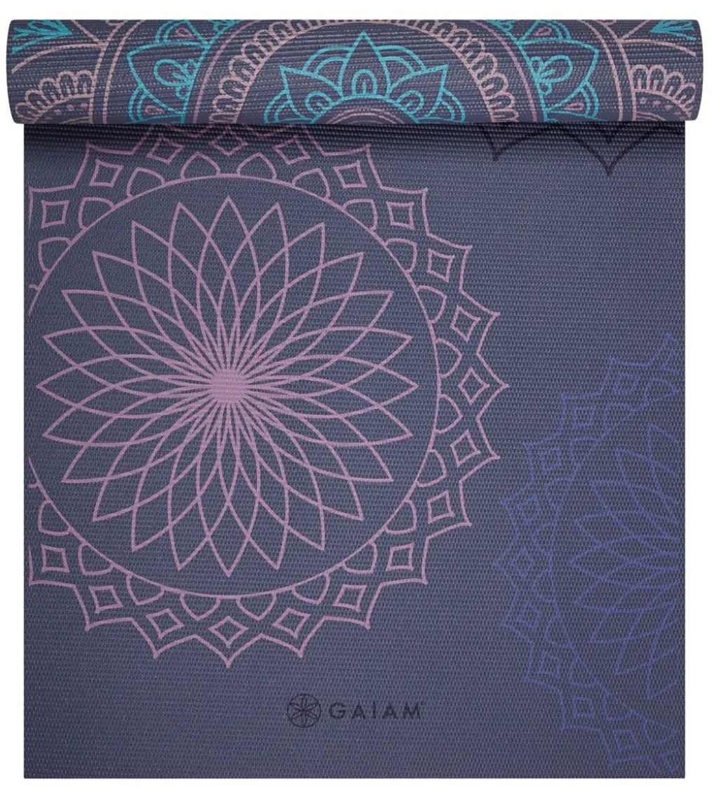 Gaiam 6mm Premium Reversible Yoga Mat