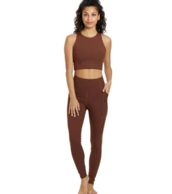 Girlfriend Collective Full Length High Rise Pocket Legging 28.5