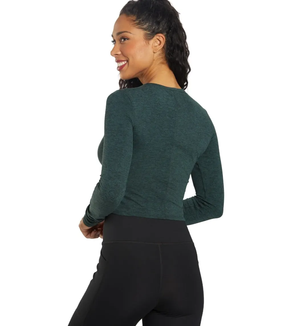 Girlfriend Collective RESET Cropped Long Sleeve