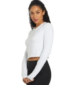 Girlfriend Collective RESET Cropped Long Sleeve