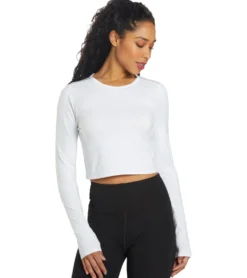 Girlfriend Collective RESET Cropped Long Sleeve