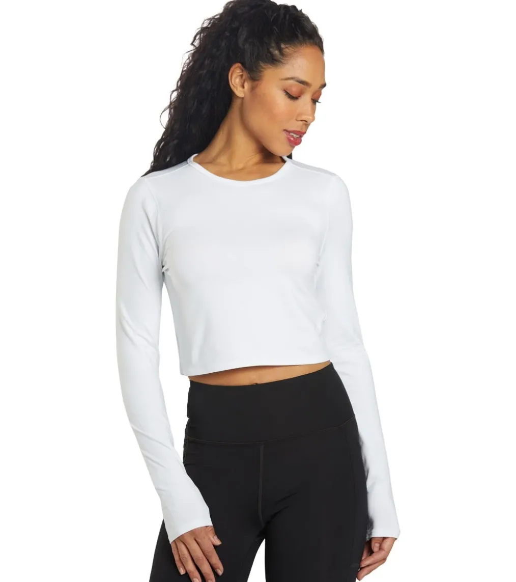 Girlfriend Collective RESET Cropped Long Sleeve