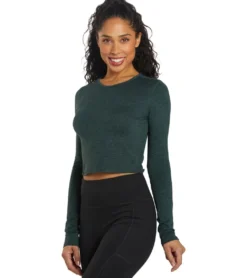 Girlfriend Collective RESET Cropped Long Sleeve