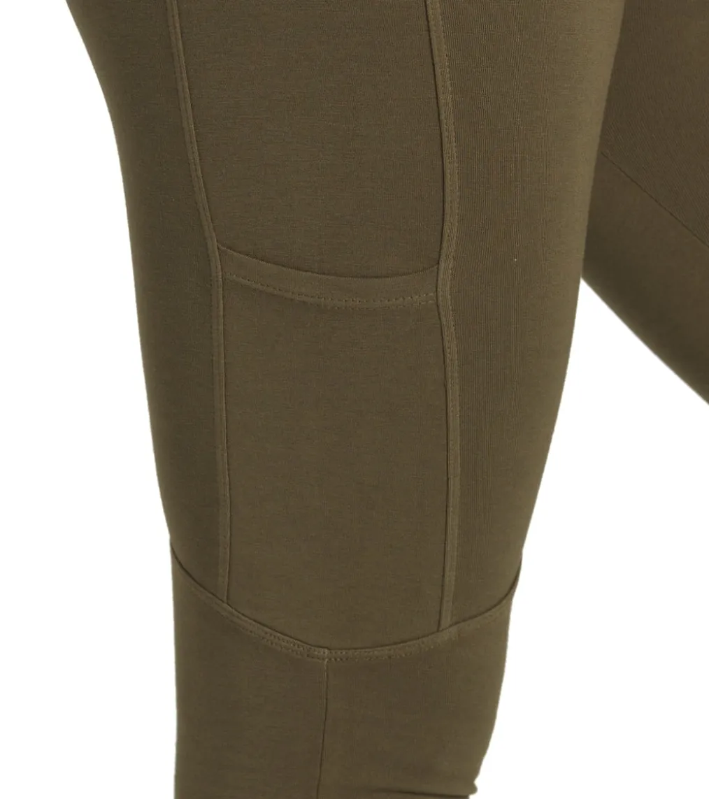 Hard Tail Cargo Pocket High Rise Yoga Leggings