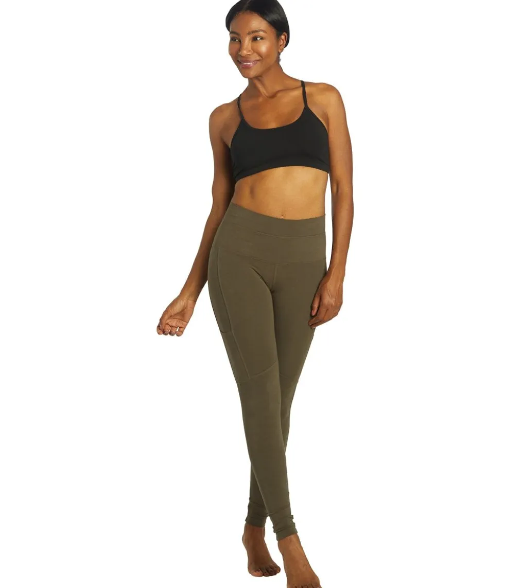 Hard Tail Cargo Pocket High Rise Yoga Leggings
