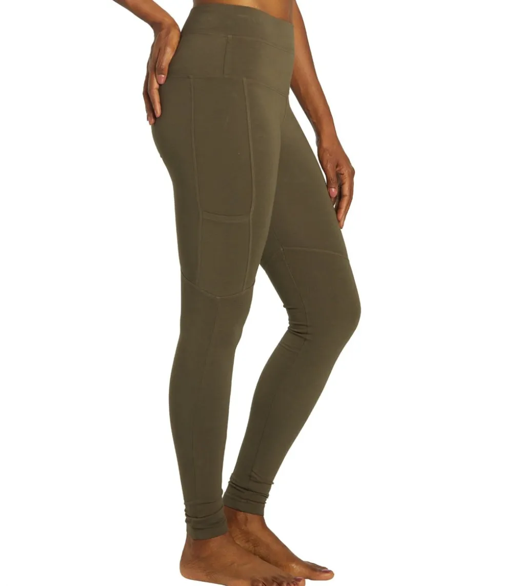 Hard Tail Cargo Pocket High Rise Yoga Leggings