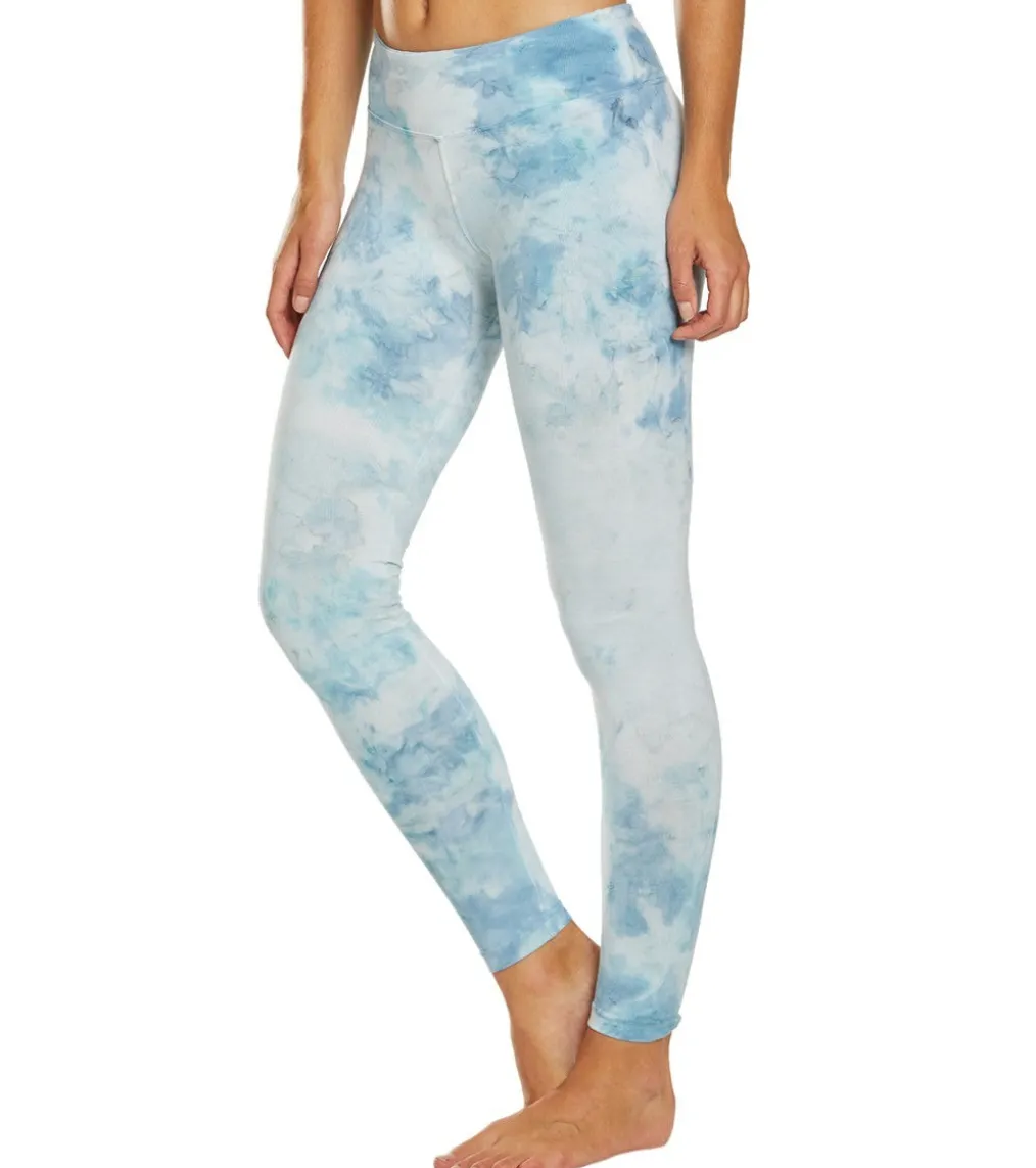 Hard Tail Flat Waist Cotton Ankle Yoga Leggings