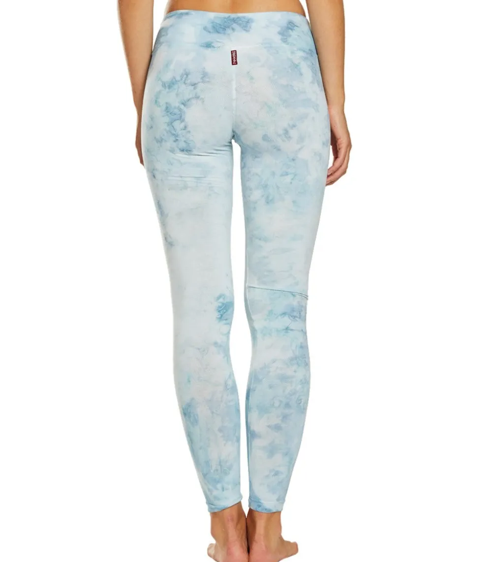 Hard Tail Flat Waist Cotton Ankle Yoga Leggings