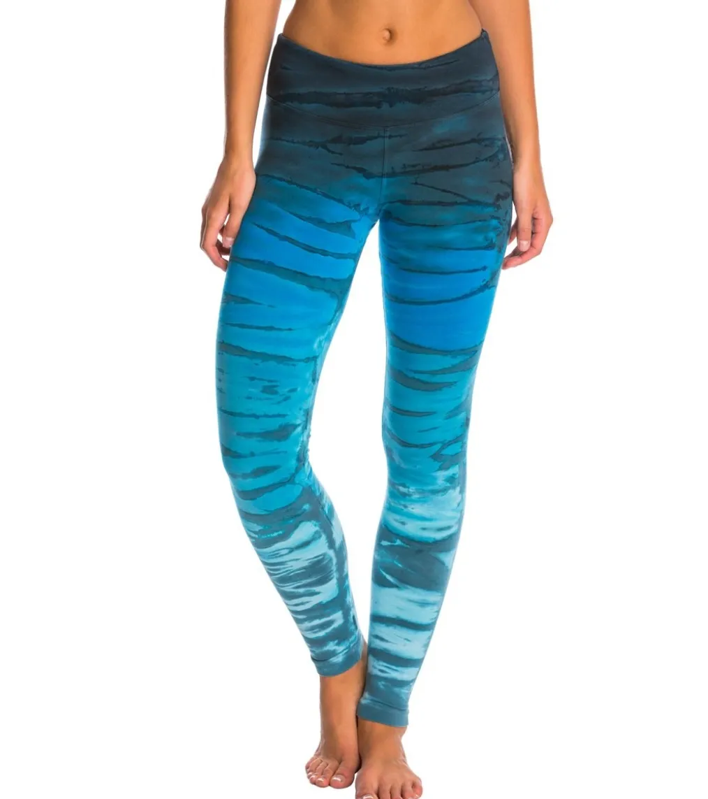 Hard Tail Flat Waist Cotton Ankle Yoga Leggings