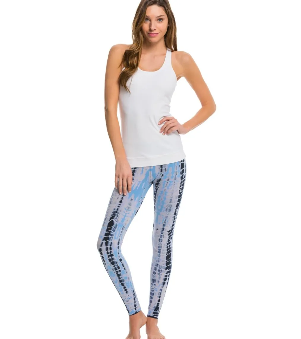 Hard Tail Flat Waist Cotton Ankle Yoga Leggings