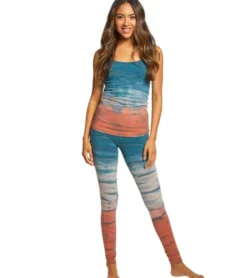 Hard Tail Flat Waist Cotton Ankle Yoga Leggings