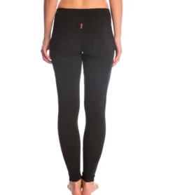 Hard Tail Flat Waist Cotton Ankle Yoga Leggings
