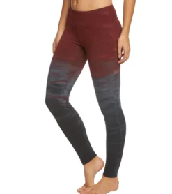 Hard Tail Flat Waist Cotton Ankle Yoga Leggings