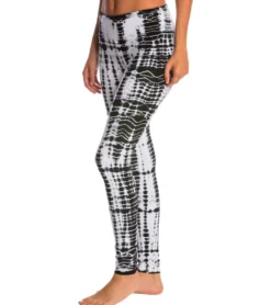 Hard Tail Flat Waist Cotton Ankle Yoga Leggings