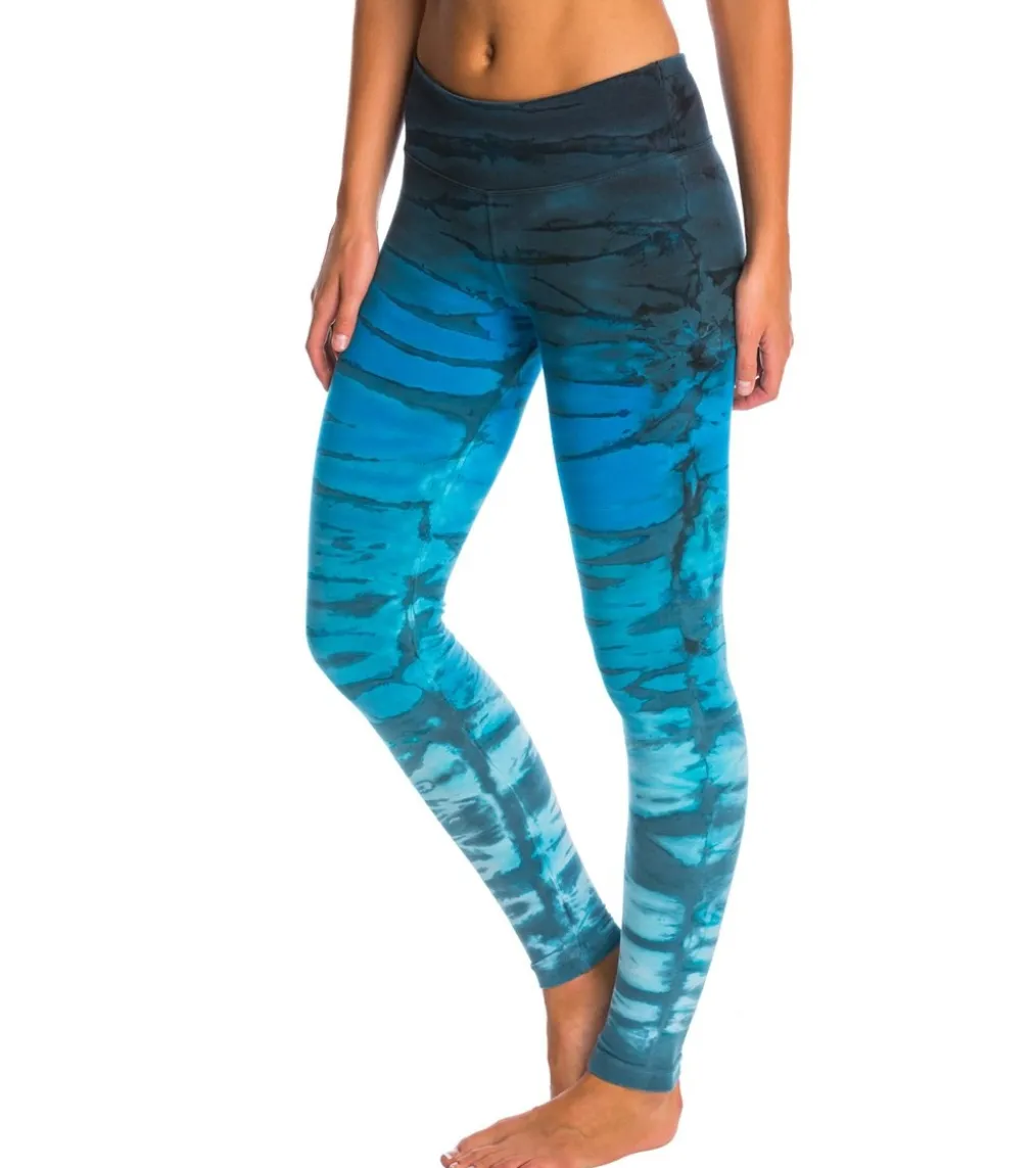 Hard Tail Flat Waist Cotton Ankle Yoga Leggings