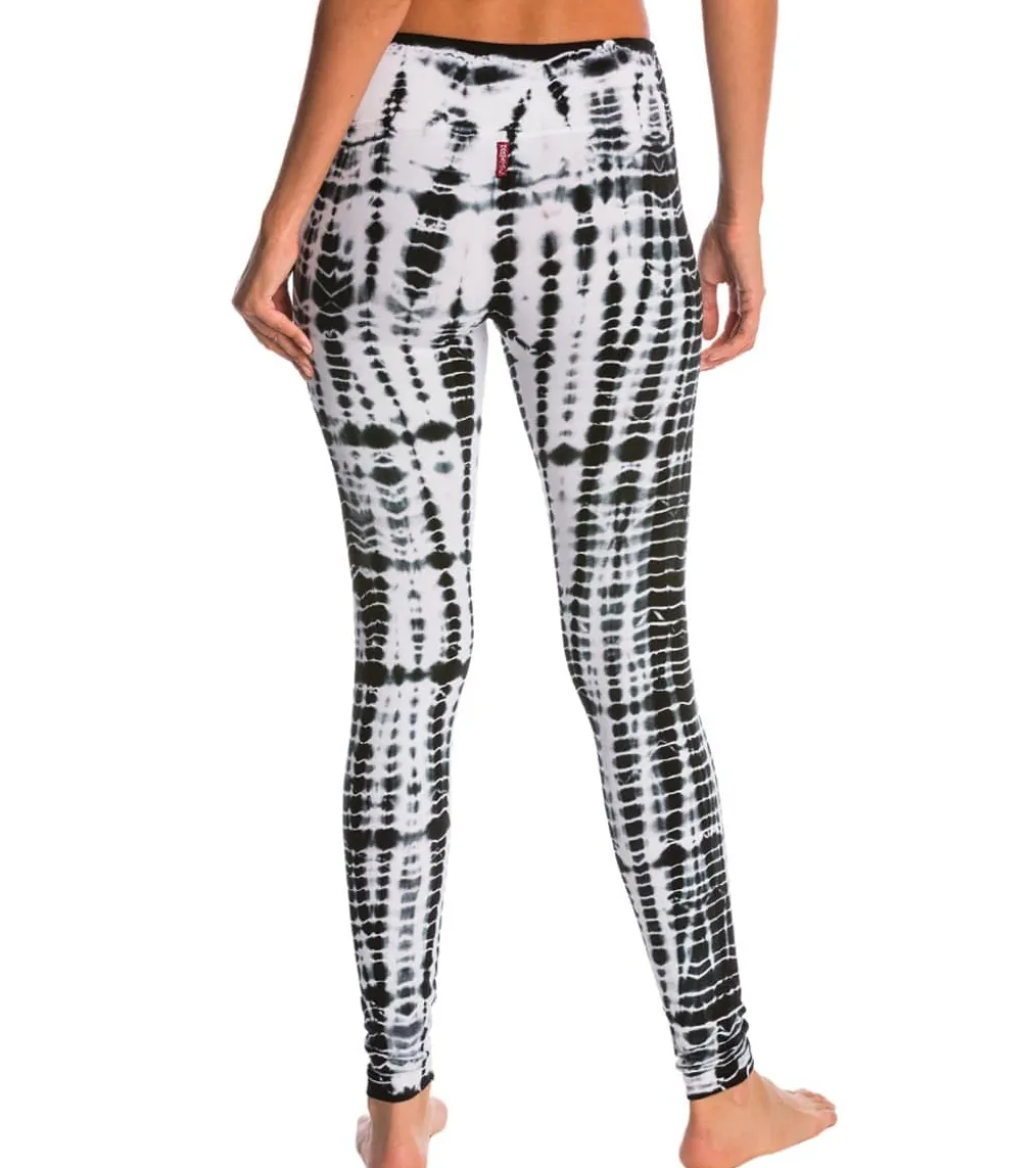 Hard Tail Flat Waist Cotton Ankle Yoga Leggings