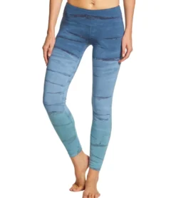 Hard Tail Flat Waist Cotton Ankle Yoga Leggings