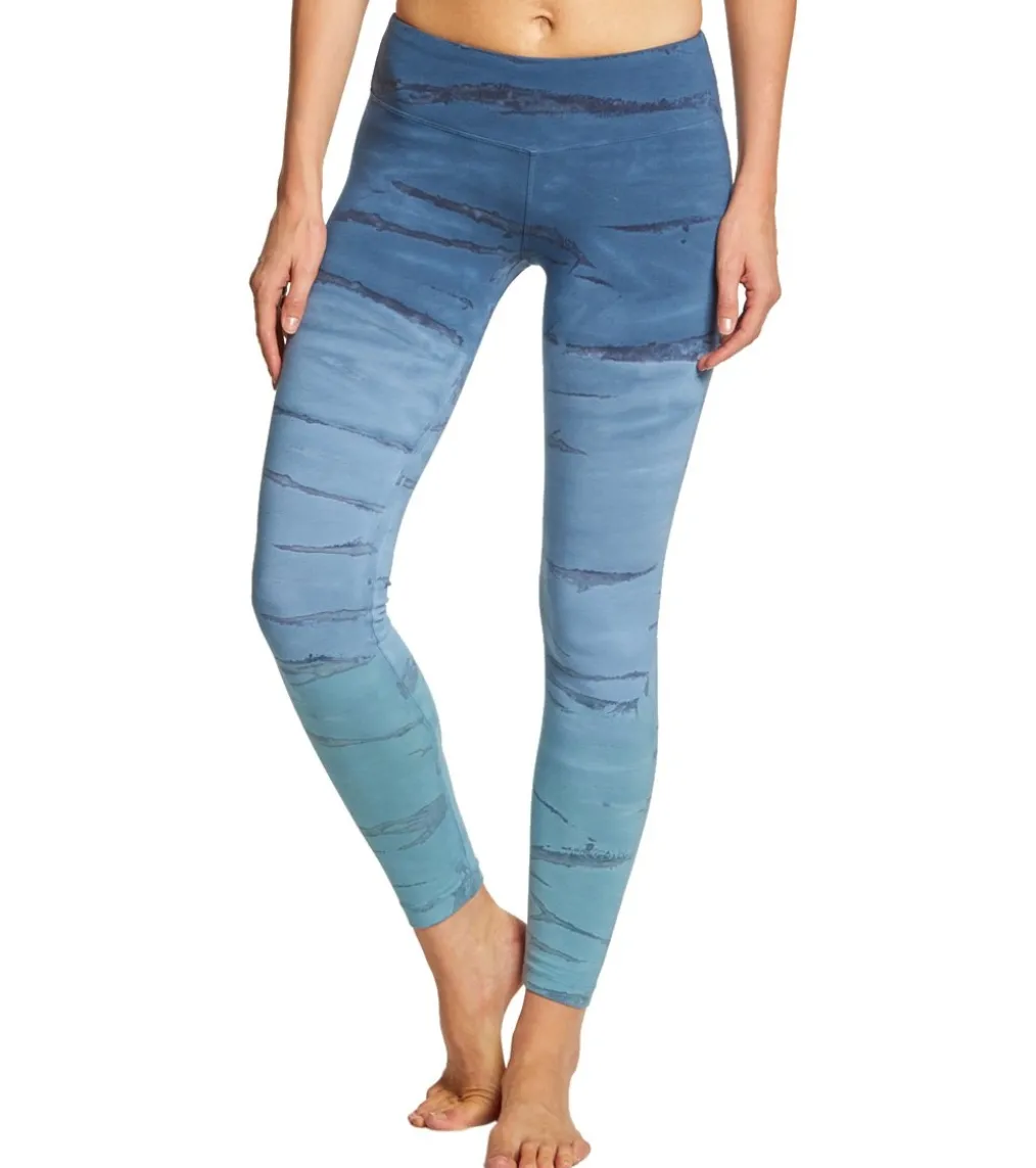 Hard Tail Flat Waist Cotton Ankle Yoga Leggings