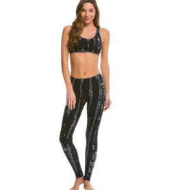 Hard Tail Flat Waist Cotton Ankle Yoga Leggings