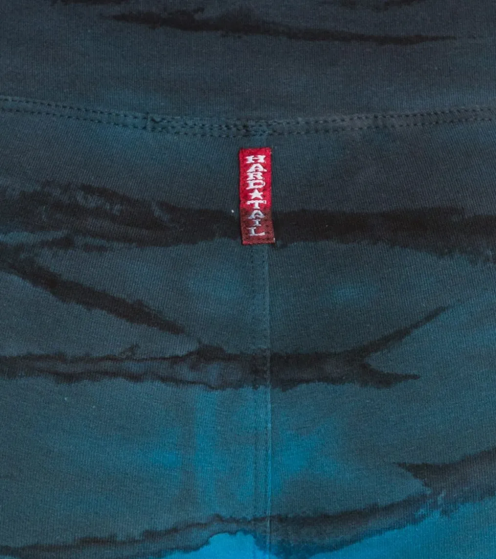 Hard Tail Flat Waist Cotton Ankle Yoga Leggings