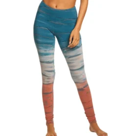 Hard Tail Flat Waist Cotton Ankle Yoga Leggings