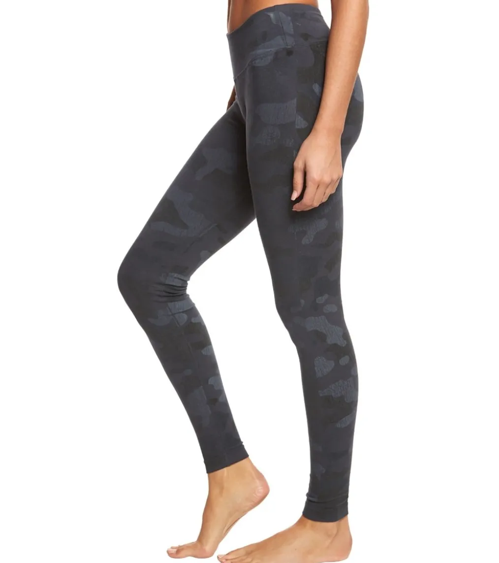 Hard Tail Flat Waist Cotton Ankle Yoga Leggings