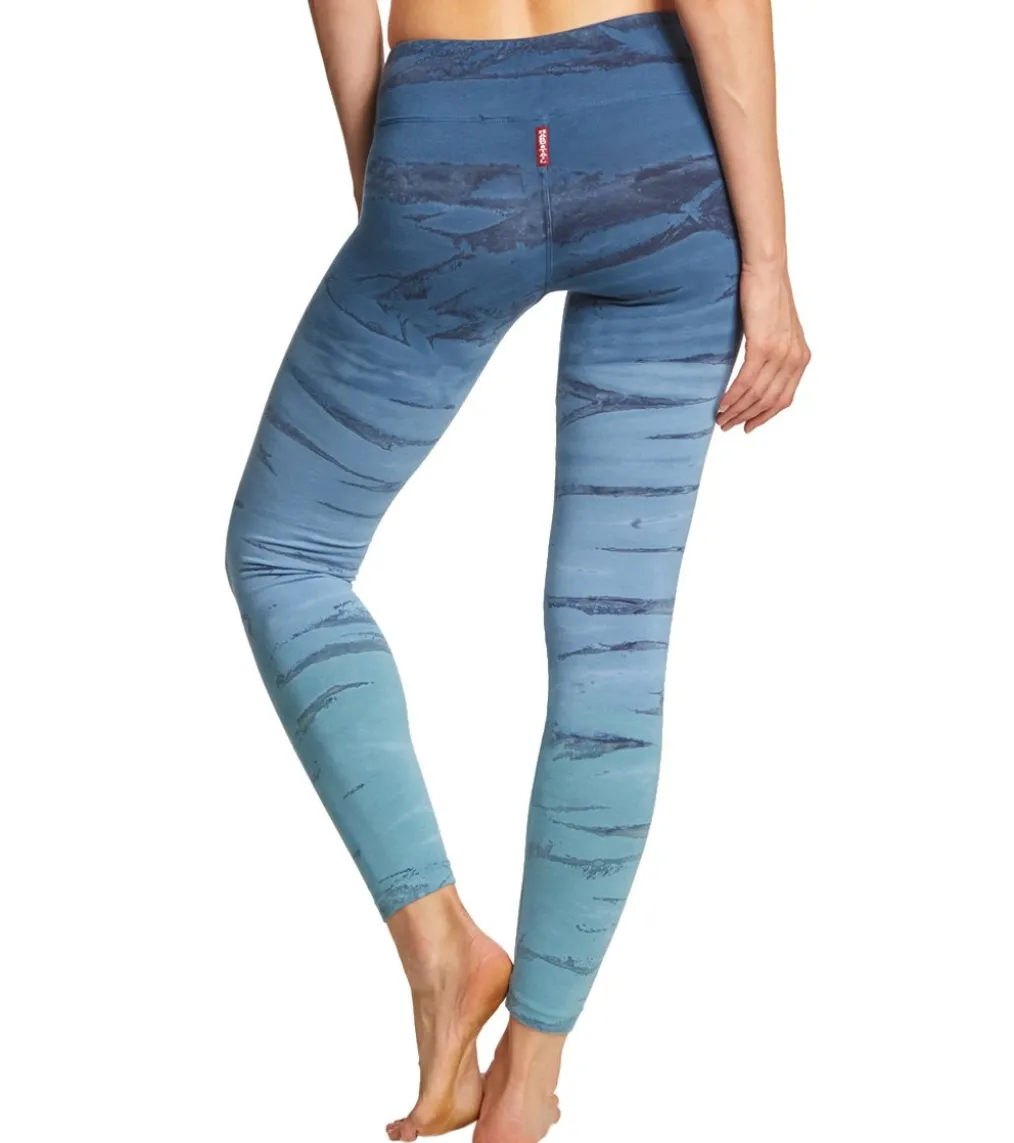 Hard Tail Flat Waist Cotton Ankle Yoga Leggings