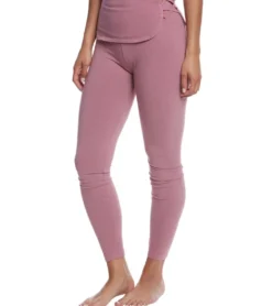 Hard Tail Flat Waist Cotton Ankle Yoga Leggings