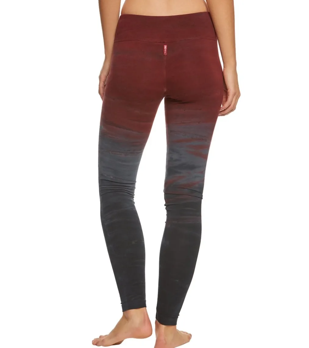 Hard Tail Flat Waist Cotton Ankle Yoga Leggings