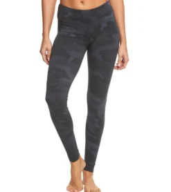 Hard Tail Flat Waist Cotton Ankle Yoga Leggings