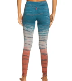 Hard Tail Flat Waist Cotton Ankle Yoga Leggings