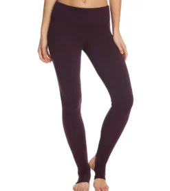 Hard Tail Flat Waist Cotton Stirrup Legging