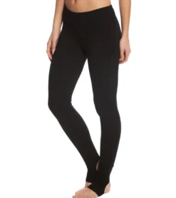 Hard Tail Flat Waist Cotton Stirrup Legging