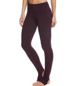 Hard Tail Flat Waist Cotton Stirrup Legging