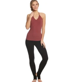 Hard Tail Flat Waist Cotton Stirrup Legging