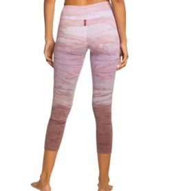 Hard Tail Flat Waisted Cotton Yoga Capris