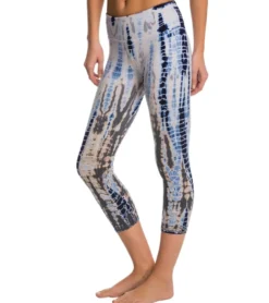 Hard Tail Flat Waisted Cotton Yoga Capris