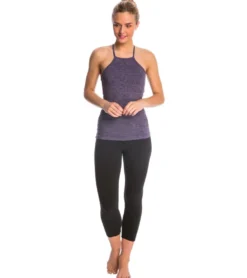Hard Tail Flat Waisted Cotton Yoga Capris