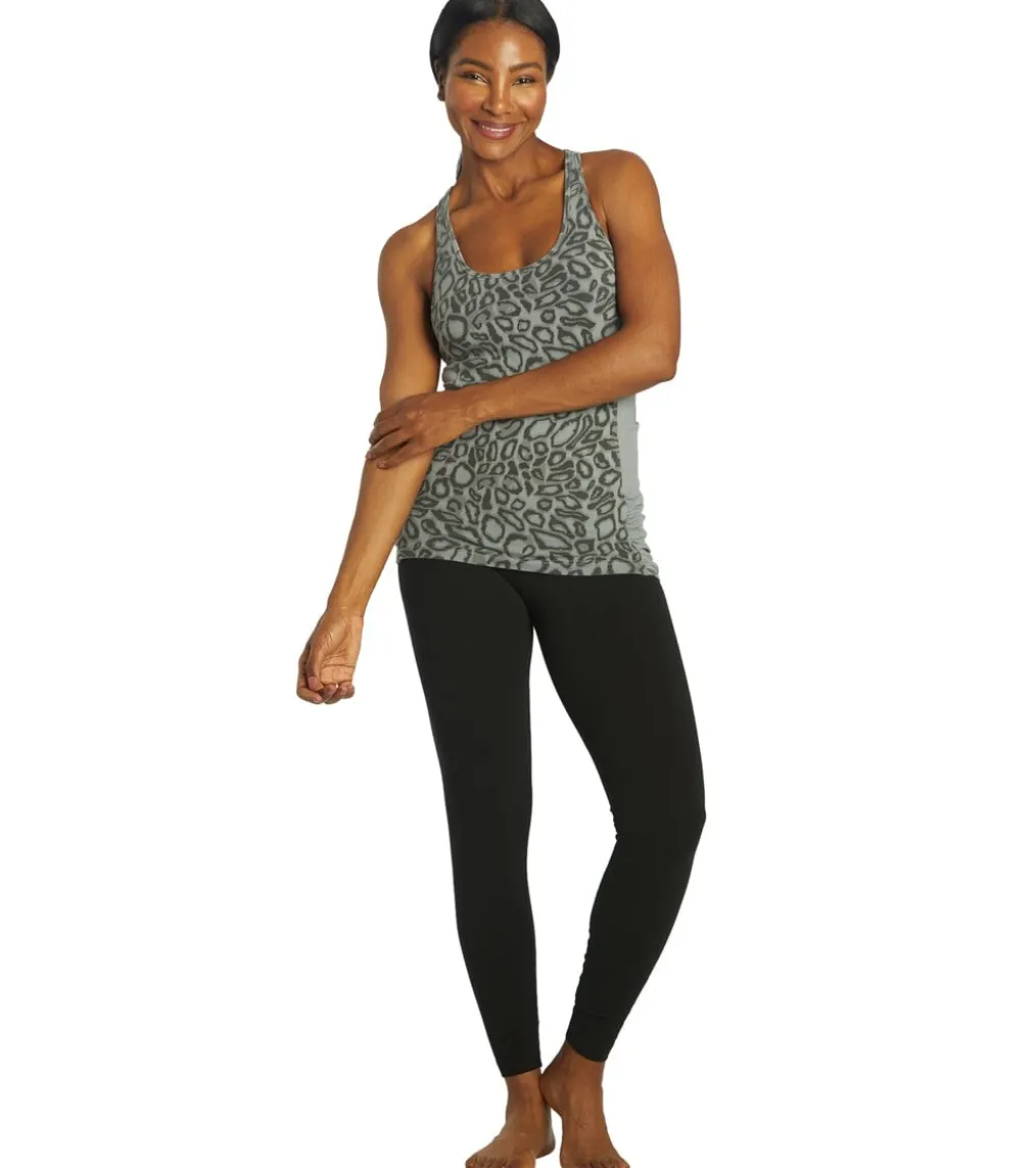 Hard Tail Hip Shirred Butterfly Tank