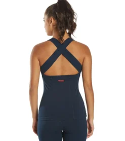 Hard Tail Open Back Support Tank Top