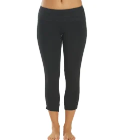 Hard Tail Racer Stripe Flat Waist Ankle Leggings